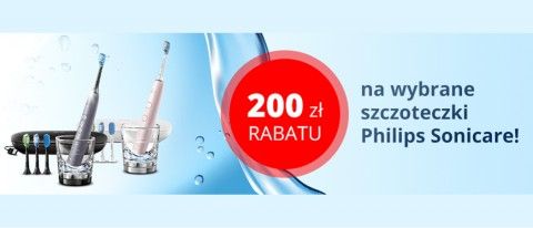 Promocja na szczoteczki Philips Sonicare w RTV EURO AGD