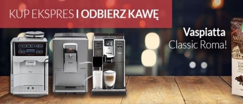 Promocja na ekspresy do kawy w RTV EURO AGD