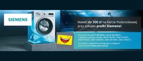 Promocja SIEMENS w RTV EURO AGD