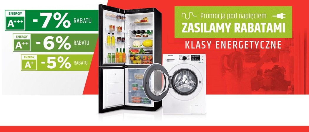 Promocja RABAT ZA KLASĘ ENERGETYCZNĄ w Neo24 - kup wybrane AGD taniej z kodem rabatowym!