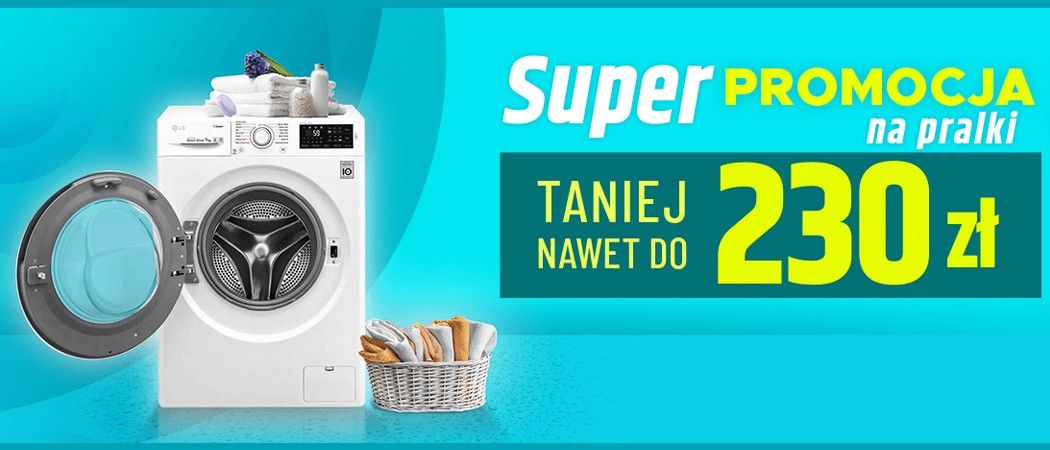 Promocja w Neo24 - kup promocyjną pralkę lub suszarkę taniej z kodem rabatowym!