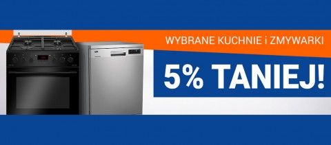 Rabaty na kuchnie i zmywarki w AVANS