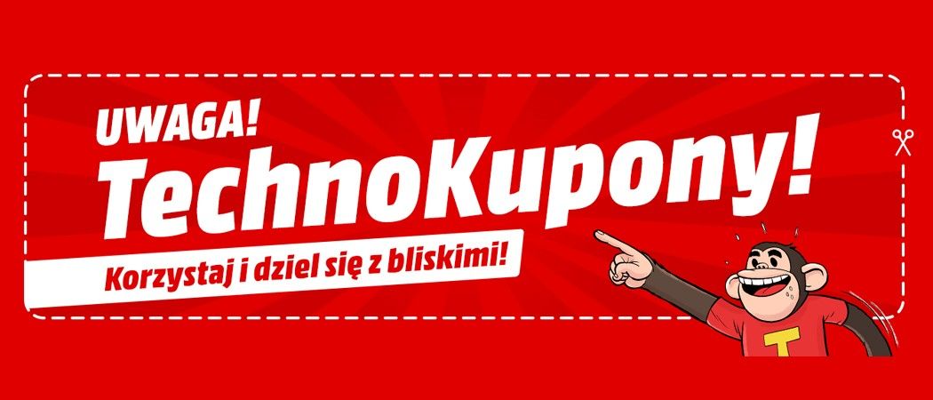 Promocja UWAGA! TECHNOKUPONY w Media Markt - kup jeszcze taniej promocyjne AGD!