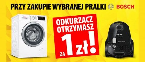 Promocja na pralki z prezentem w Media Expert