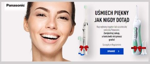 Promocja na szczoteczki PANASONIC