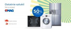 Wyprzedż sprzętu AGD w eMAG