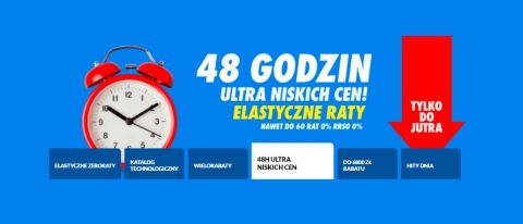 Promocja 48H NISKICH CEN w RTV EURO AGD