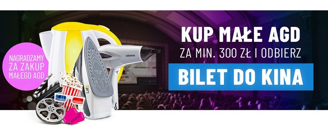 Kup małe AGD w Neo24 i odbierz bilet do Multikina w prezencie!
