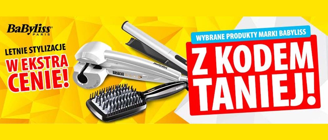 Kup wybrany sprzęt BaByliss i zyskaj dodatkowy rabat w promocji Media Expert!