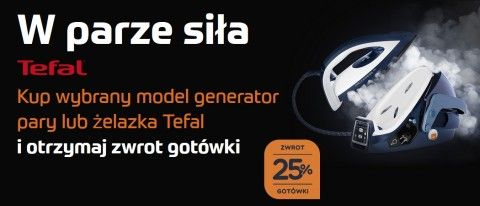 Promocja na żelazka Tefal