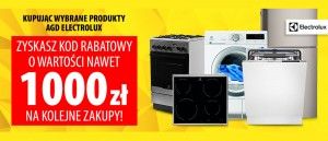 Promocja na wybrany sprzęt AGD Electrolux w Media Expert