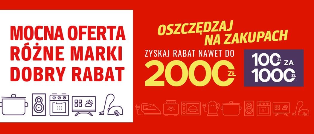 Promocja MOCNA OFERTA w Neo24 - kup taniej promocyjne AGD i AGD do zabudowy!
