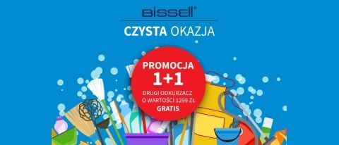 Promocja na odkurzacze BISSELL w Media Expert