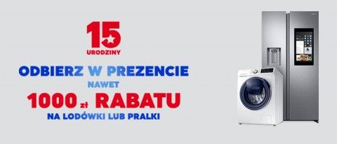 Promocja na pralki i lod&oacute;wki w NEONET
