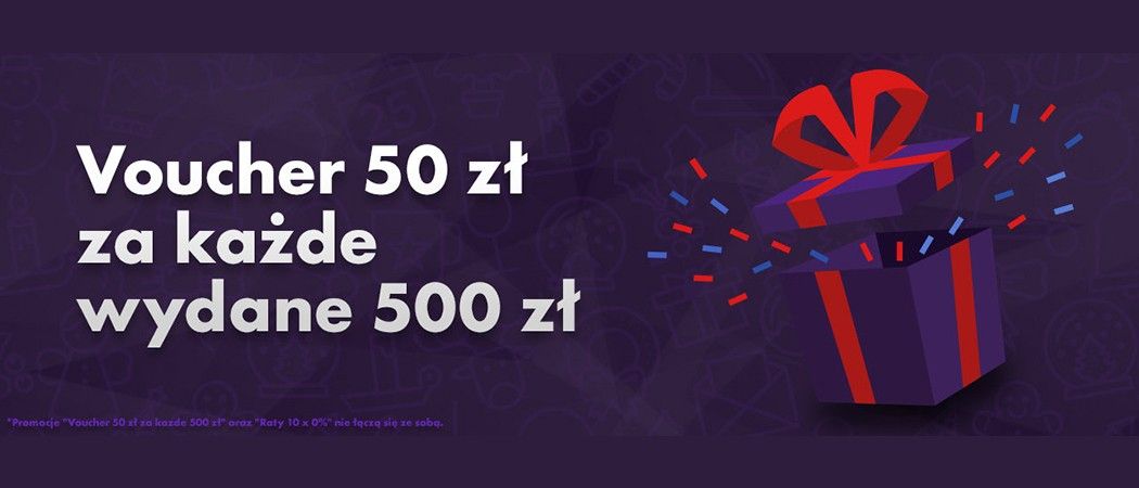 Kup sprzęt AGD i zyskaj voucher o wartości 50 zł za każde wydane 500 zł w Vobis!