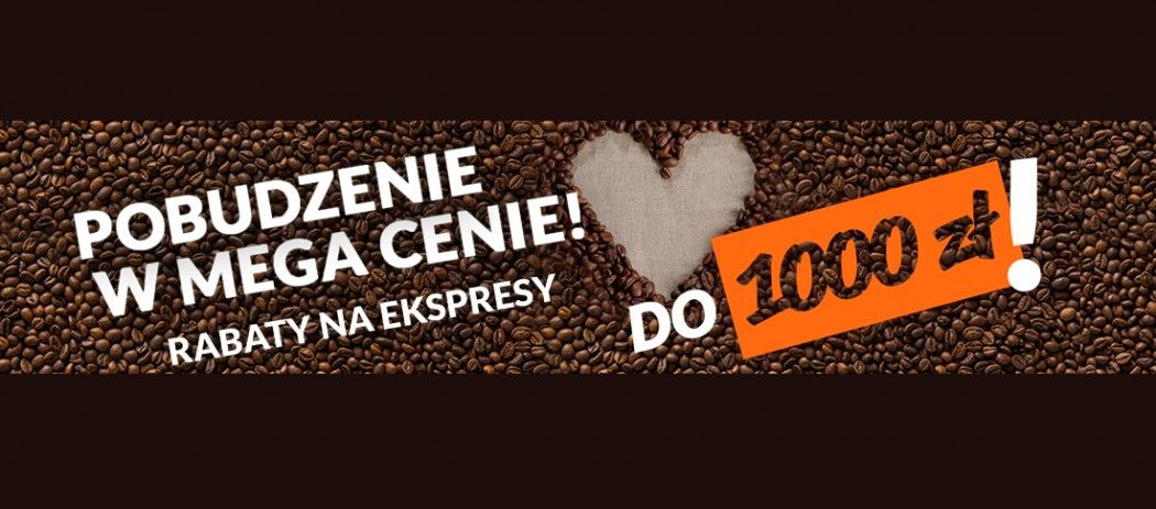 Promocja w RTV EURO AGD - kup ekspres do kawy z rabatem nawet do 1000 zł!