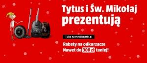 Promocja na odkurzacze w Media Markt