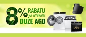 Promocja 8% RABATU NA DUŻE AGD w NEO24