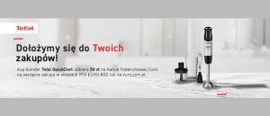 Promocja na blendery TEFAL w RTV EURO AGD