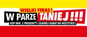 Promocja "W parze taniej" w RTV EURO AGD