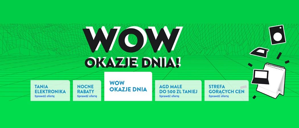 Promocja WOW! OKAZJE DNIA! w Ole Ole - kup jeszcze taniej wybrane AGD!