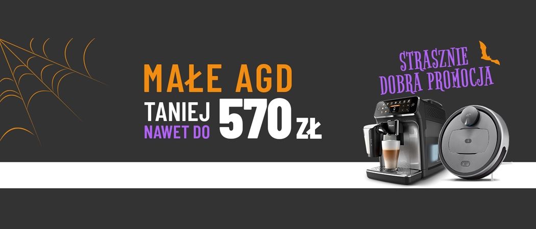 Promocja STRASZNIE DOBRA PROMOCJA w Neo24 - kup wybrane małe AGD taniej z kodem rabatowym!