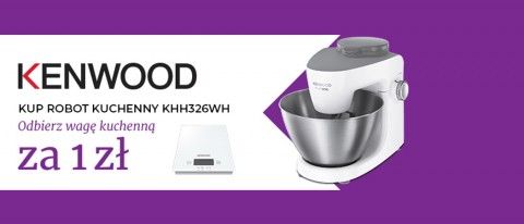 Promocja na roboty kuchenne Kenwood w RTV EURO AGD