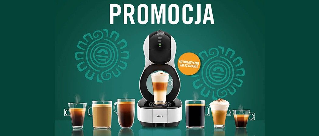 Kup 4 kawy NESCAFE, a ekspres KRUPS LUMIO kupisz za nie więcej niż 249 zł w promocji Media Expert!