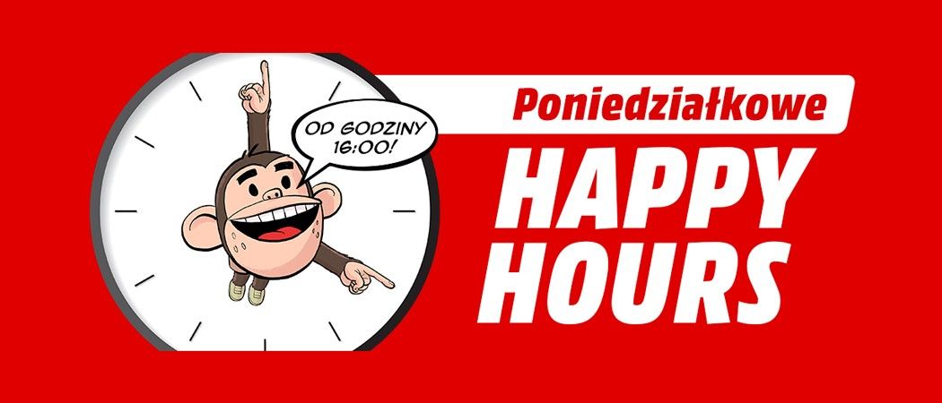 Promocja HAPPY HOURS w Media Markt - kup jeszcze taniej promocyjne AGD!
