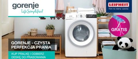 Promocja na pralki GORENJE w Media Markt