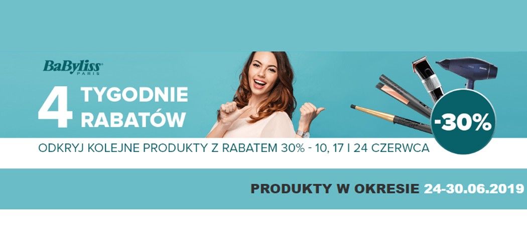 Promocja BaByliss w RTV EURO AGD - kup wybrany sprzęt z rabatem do 30%!