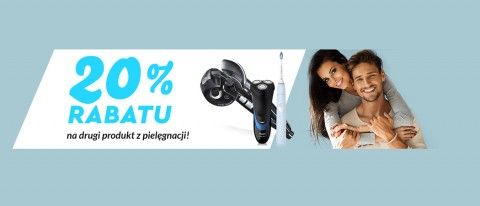 Rabat na drugi produkt do pielęgnacji w RTV EURO AGD