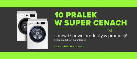 Promocja na pralki w NEONET