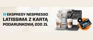 Promocja na ekspresy Nespresso w SATURN!