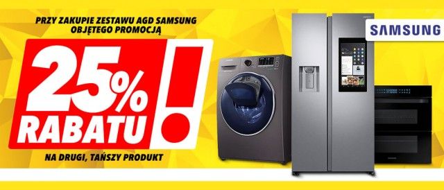 Promocja na AGD SAMSUNG w Media Expert