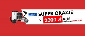 Promocja na małe AGD w RTV EURO AGD