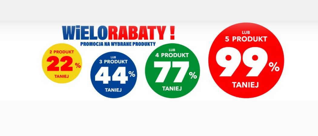 Promocja WIELORABATY w RTV EURO AGD - kup wybrane AGD i zyskaj rabat na jeden z produkt&oacute;w!