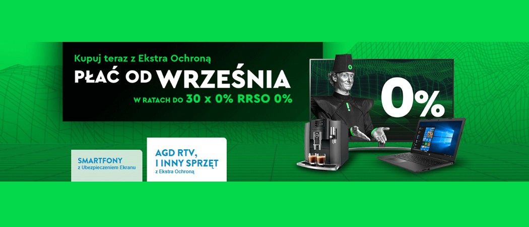 Promocja ratalna w Ole Ole - kup wybrane AGD na darmowe raty z odroczeniem spłaty do września!