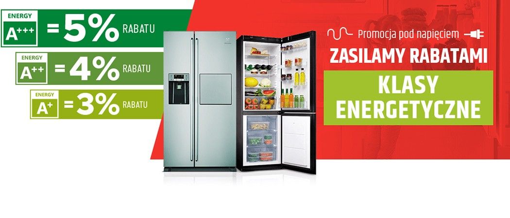 Kup lod&oacute;wkę objętą promocją i zyskaj zniżkę za klasę energetyczną w promocji Neo24!