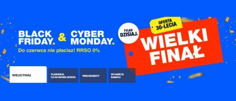 Promocja BLACK FRIDAY&amp;CYBER MONDAY w RTV EURO AGD