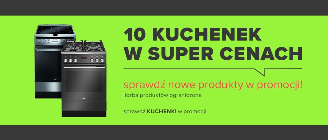 Promocja Neonet na kuchenki - kup taniej promocyjną kuchenkę!