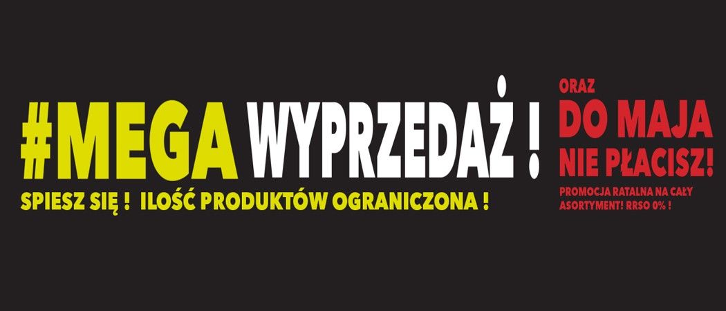 Promocja w RTV EURO AGD - kup sprzęt AGD taniej na darmowe raty i zacznij spłacać od maja!