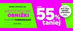 Promocja "Weekendowe obniżki" w NEONET