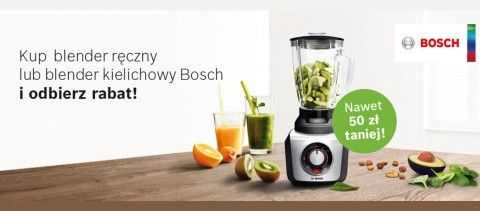 Promocja na blendery BOSCH w NEONET