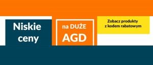 Promocja "Niskie ceny na duże AGD" w RTV EURO AGD