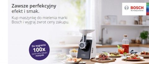 Promocja BOSCH w RTV EURO AGD