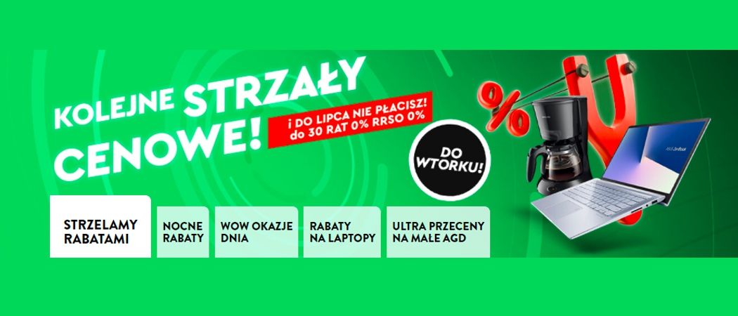 Promocja STRZELAMY RABATAMI w Ole Ole - kup jeszcze taniej promocyjne AGD!