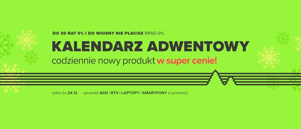 Promocja KALENDARZ ADWENTOWY w Neonet - kup jeszcze taniej promocyjną suszarkę do włos&oacute;w!