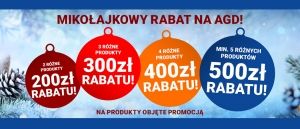 Promocja MIKOŁAJKOWY RABAT NA AGD w AVANS