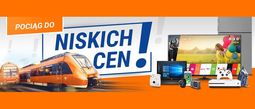 Promocja "Pociąg do niskich cen" w Avans - kup wybrany sprzęt AGD w niższej cenie!